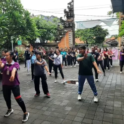 senam bersama pemilu 2024